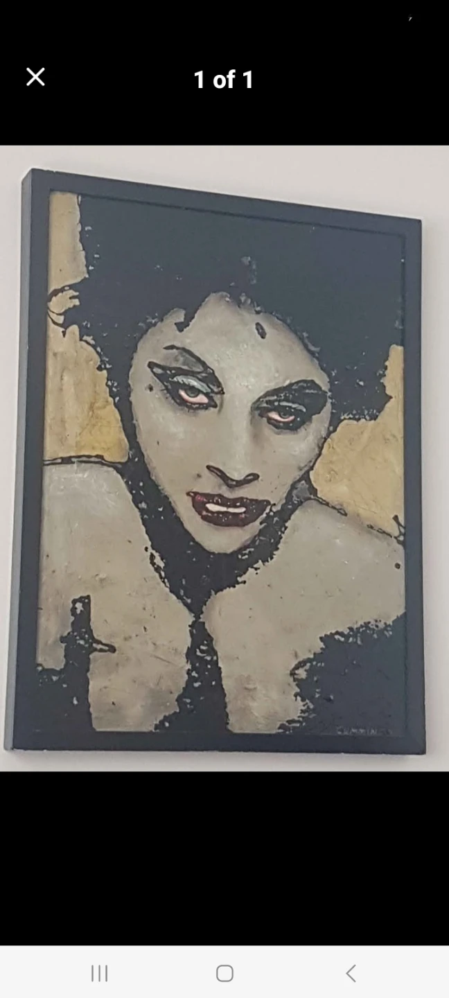 "Bella", Jim Cummins, aka I, Braineater Painting