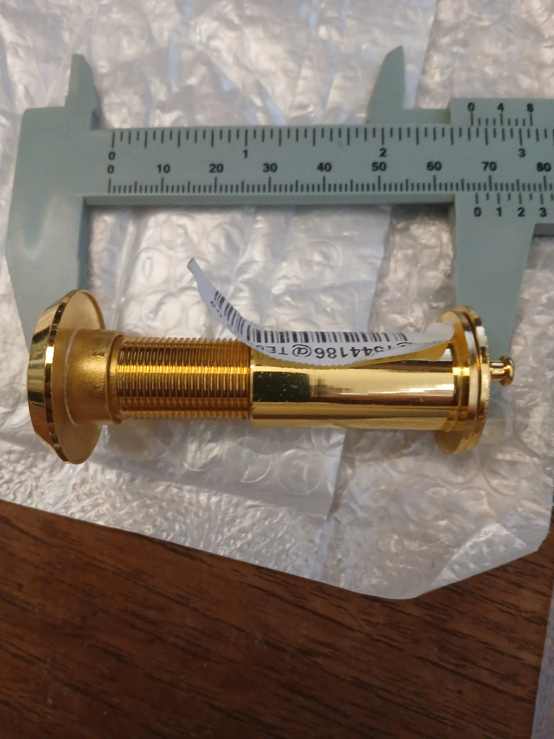 Gold-tone Door Viewer - photo 2