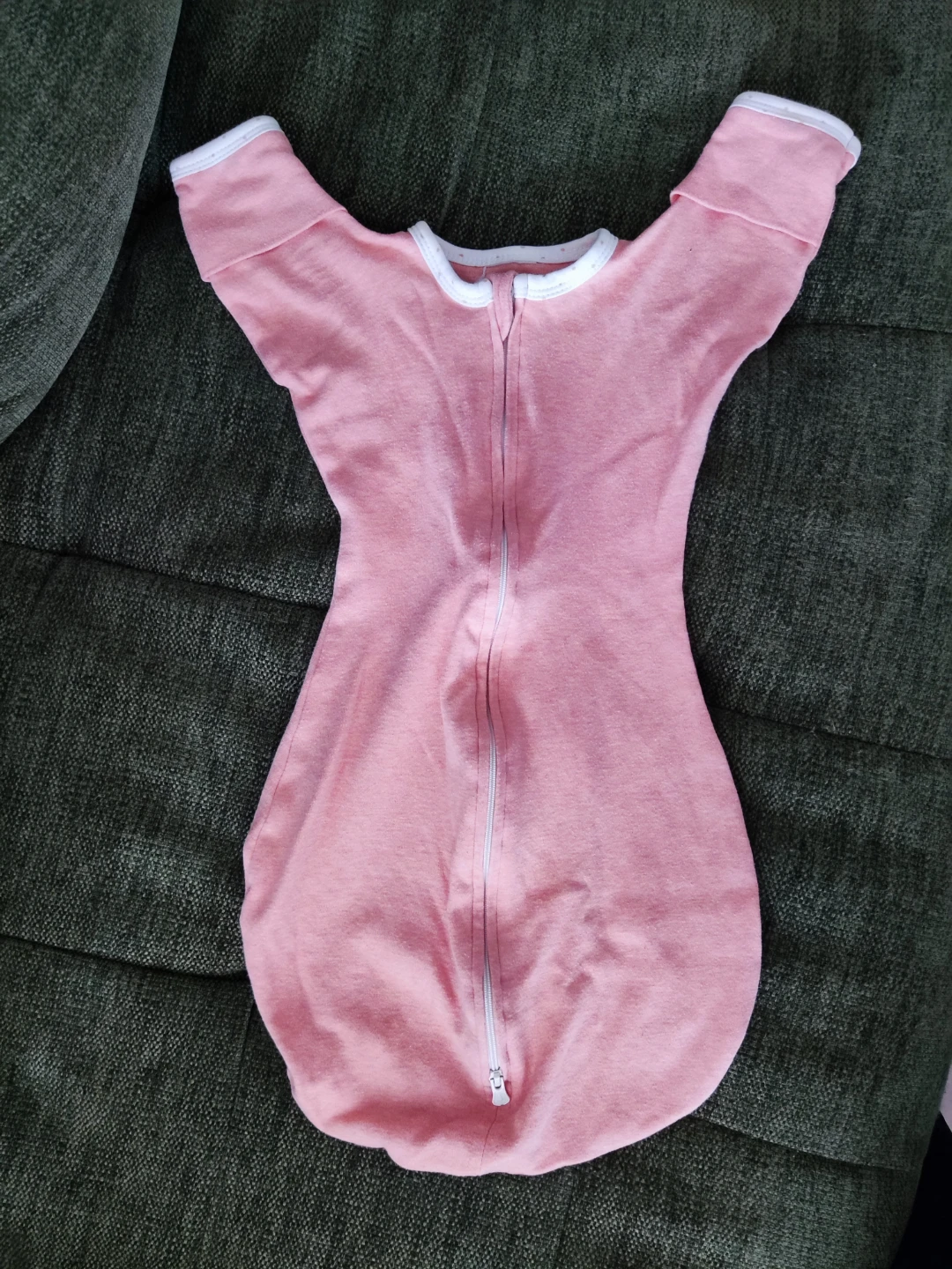 SwaddleDesigns Transitional Swaddle Sack - Peach Blush - 0-3mo - photo 2
