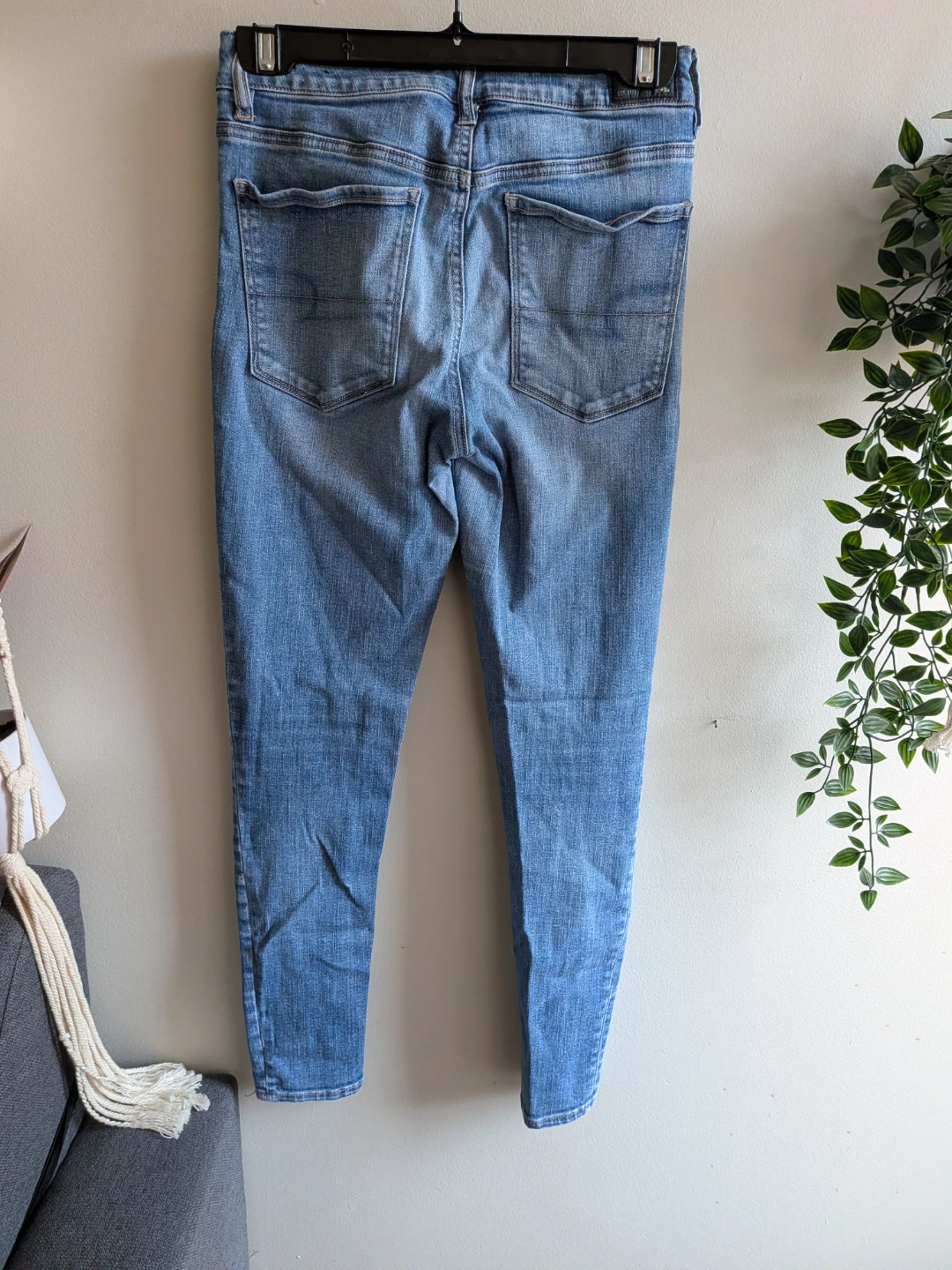 🏈American Eagle Super Stretch Jeggings Size 6 - photo 3