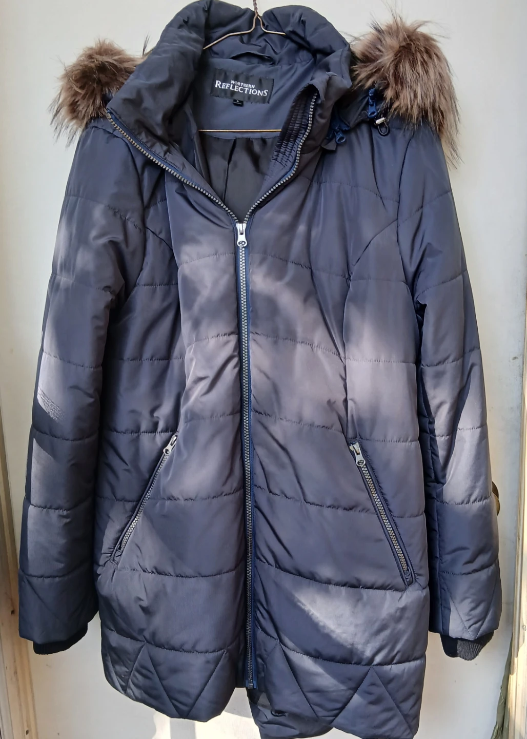 Northern Reflections Hooded Puffer Coat