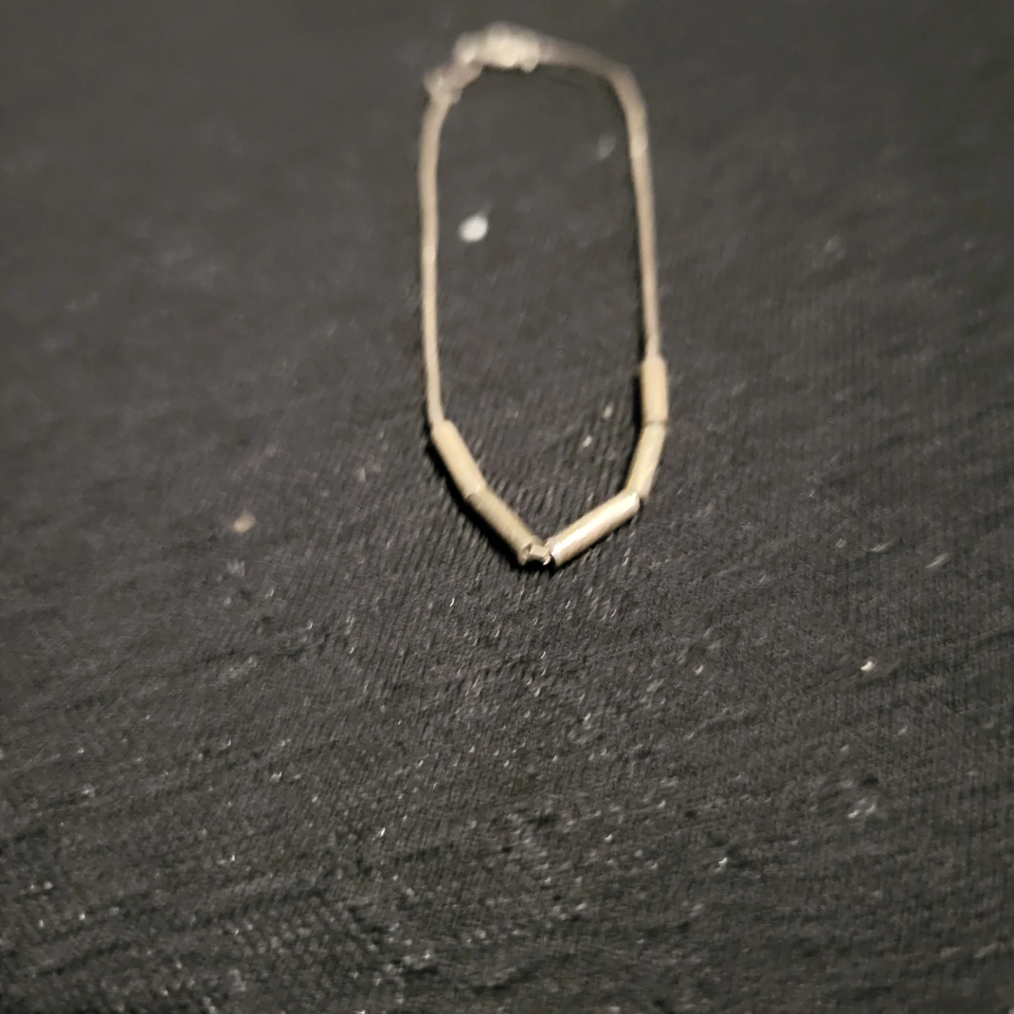 Silver-Tone Delicate Chain Necklace