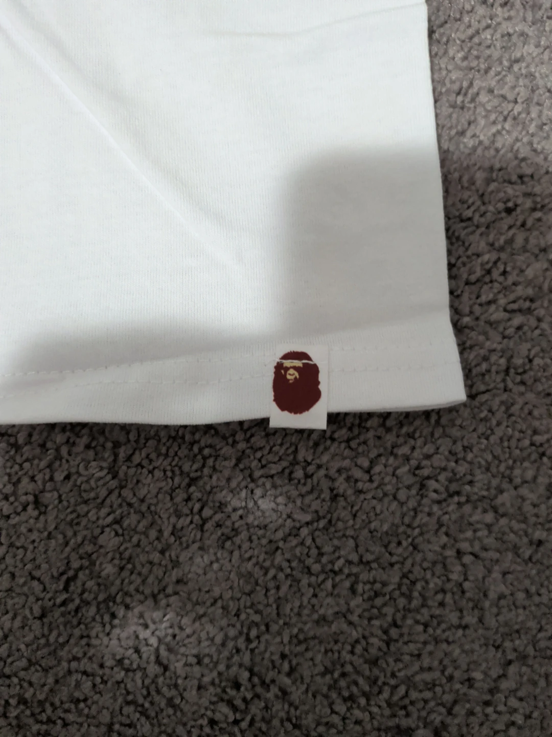BAPE White Graphic T-Shirt - photo 3