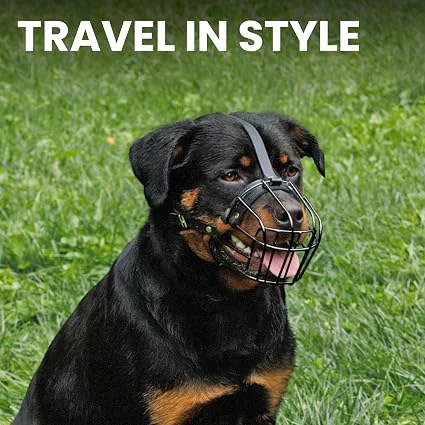 Bronzedog Metal Wire Basket Muzzle - photo 5