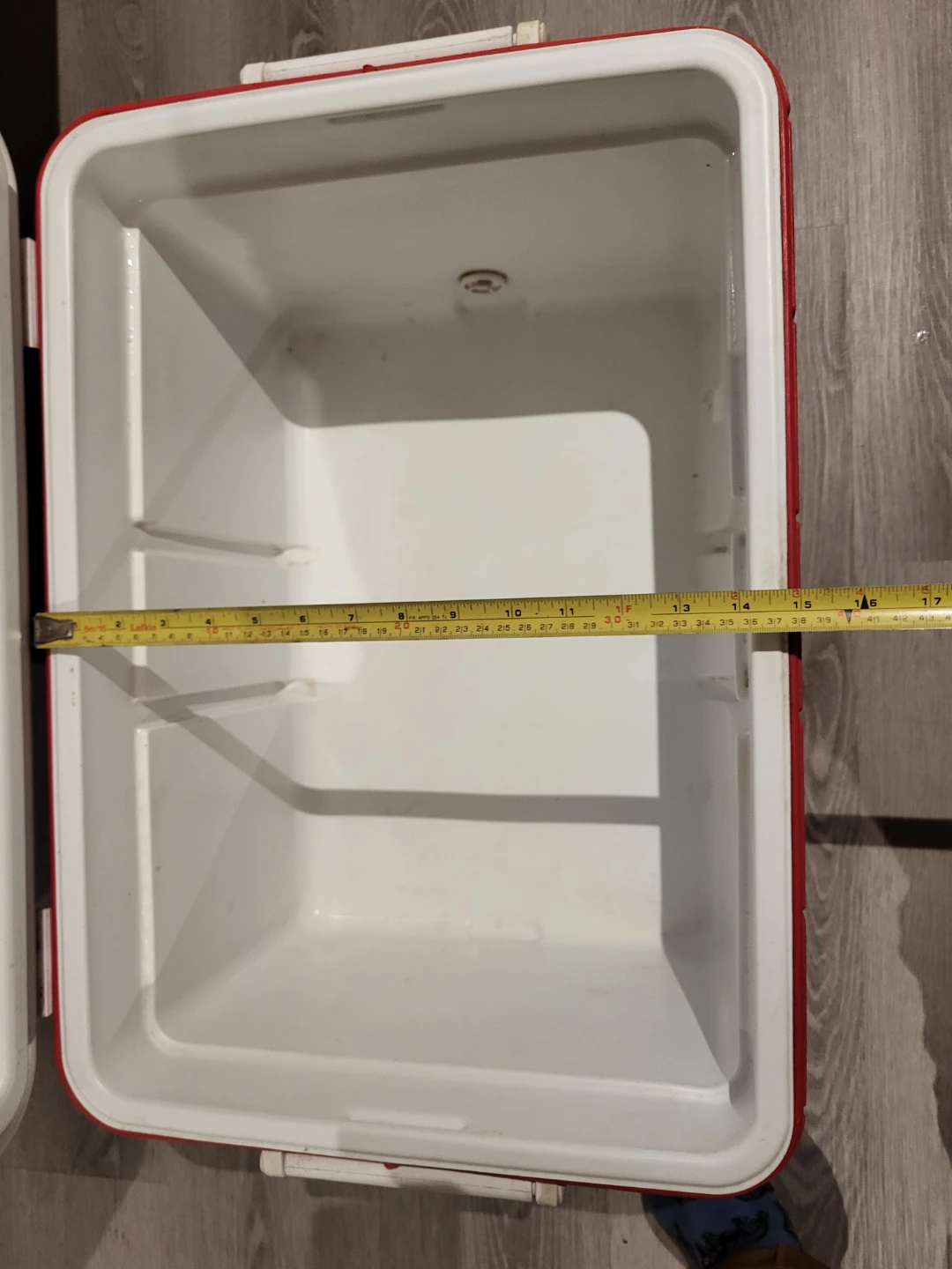 Coleman Red and White Cooler with Flipping Door - photo 4
