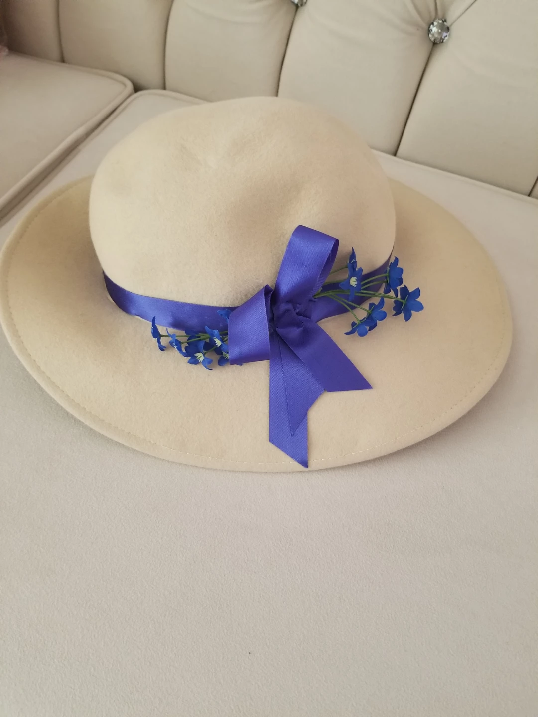 Creation by Claire Cream Hat - photo 2
