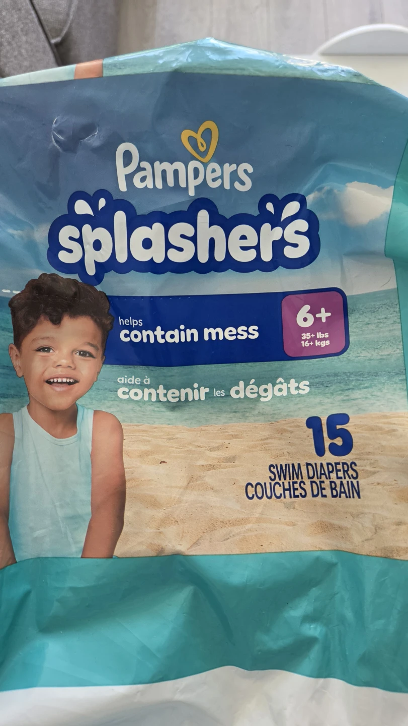 Pampers Splashers Swim Diapers Size 6+ - photo 5