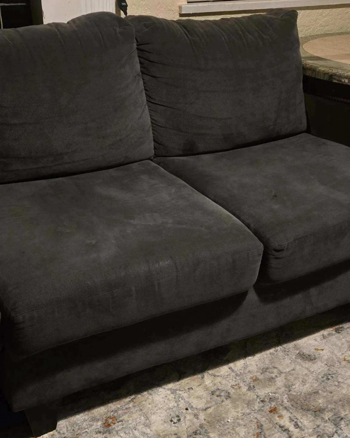 Grey Loveseat Sofa FREE DELIVERY
