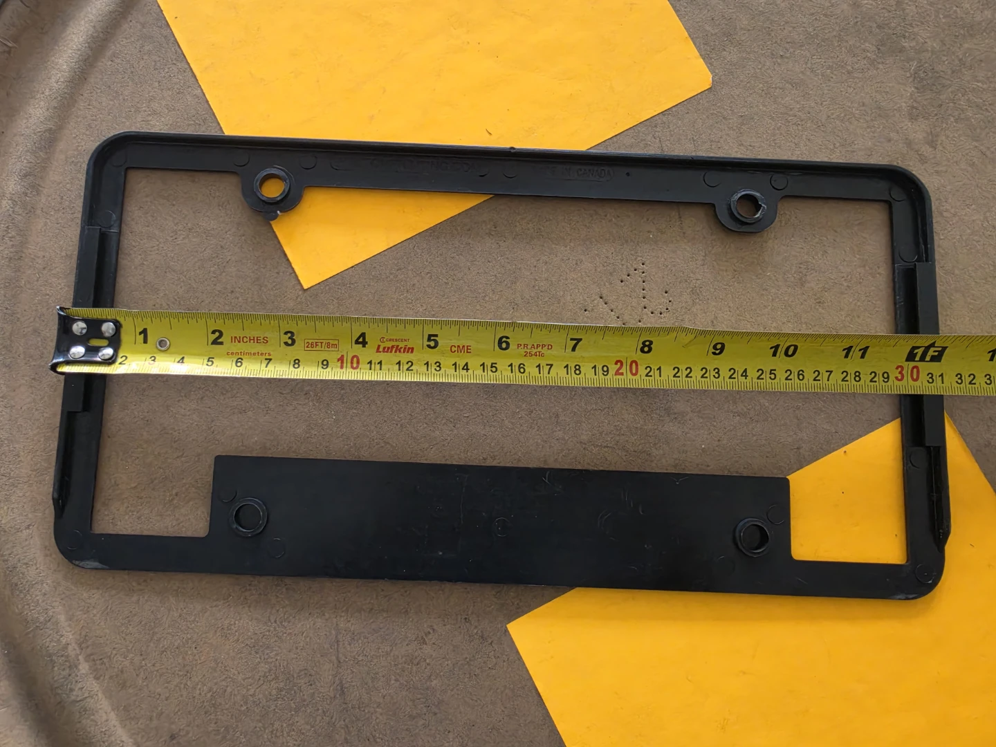 License Plate Frame (Item #003) - photo 3
