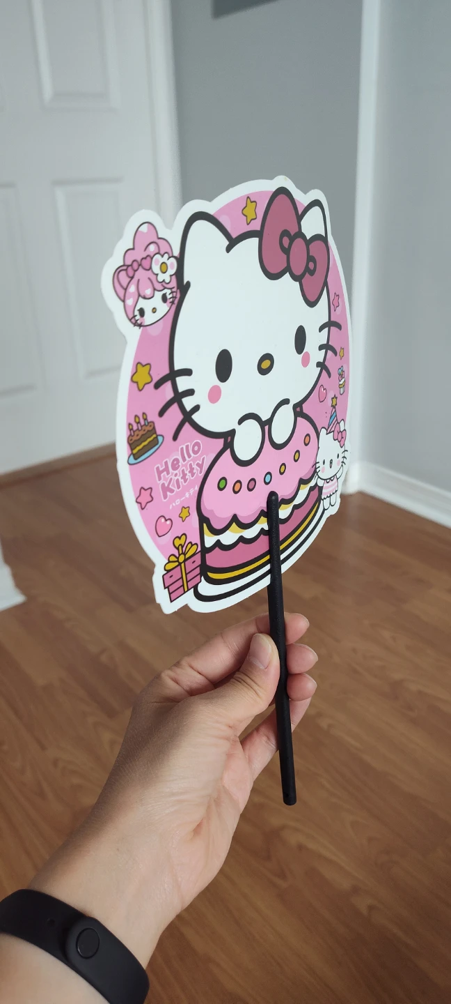 Hello Kitty Birthday Hand Fan - photo 2