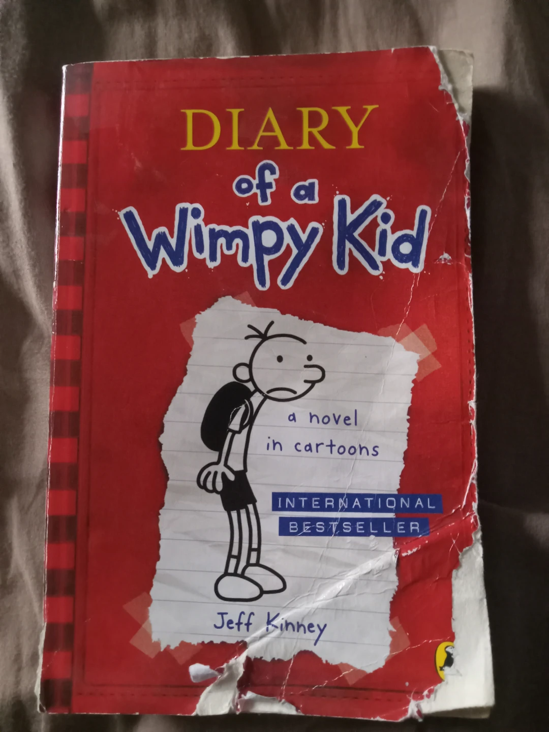 Diary of a Wimpy Kid by Jeff Kinney Book