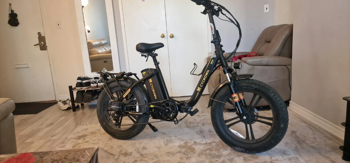 Cycrown Folding Electric Bike - photo 2