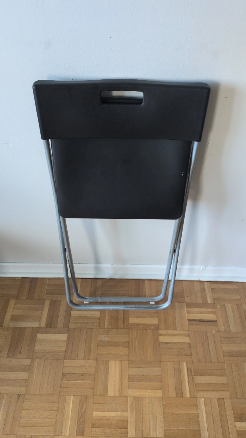 Black Folding Chair
