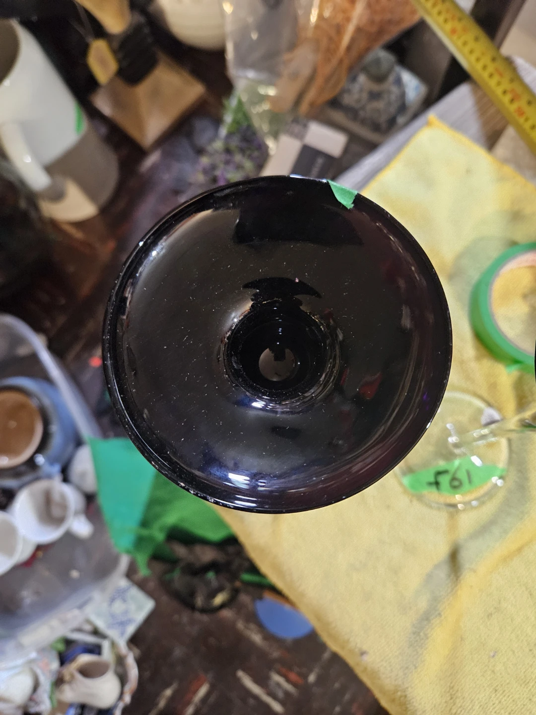 Two Long-Stemmed Wine Glasses - photo 3