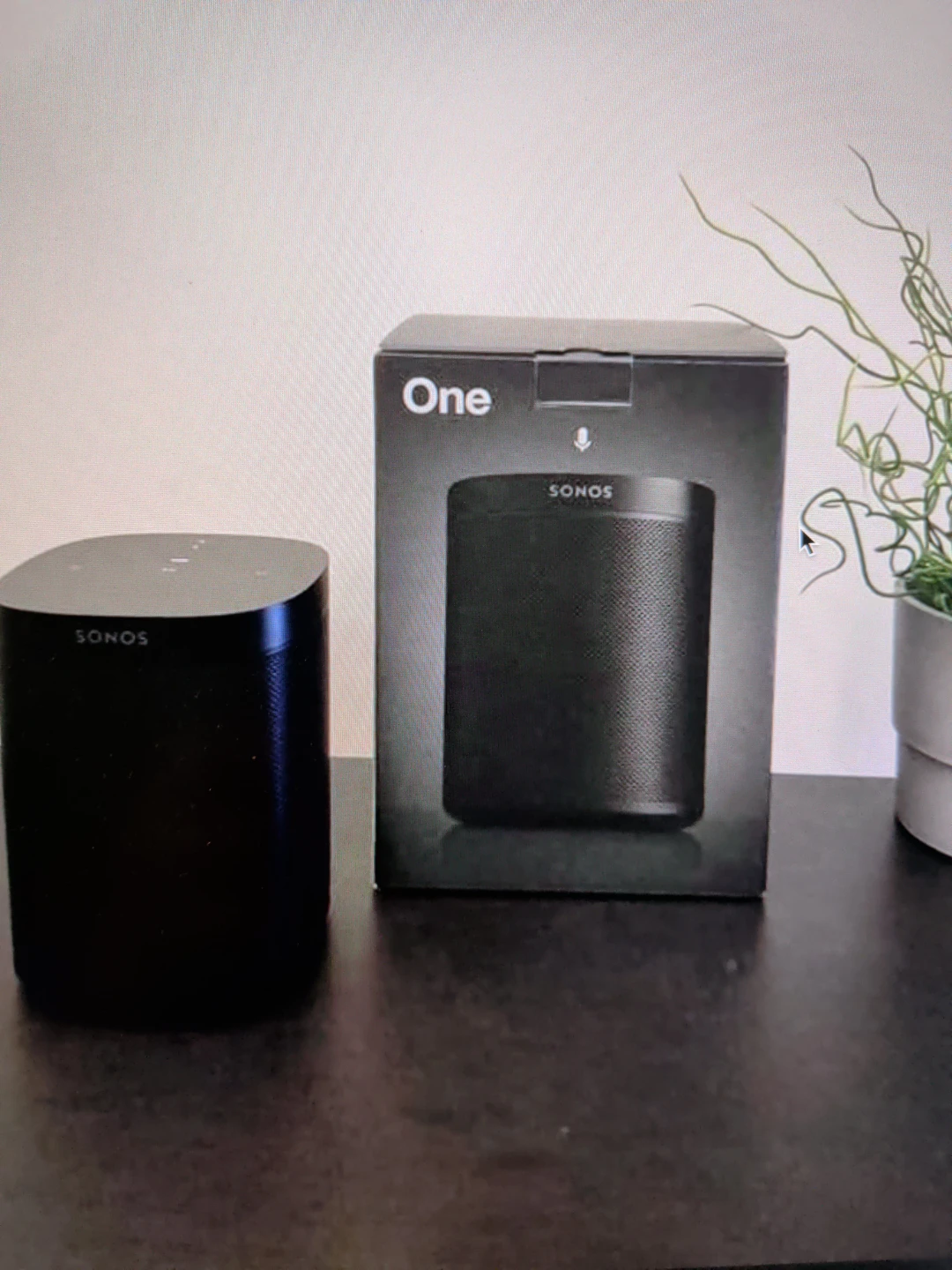 Sonos One Smart Speaker - Black Gen 2