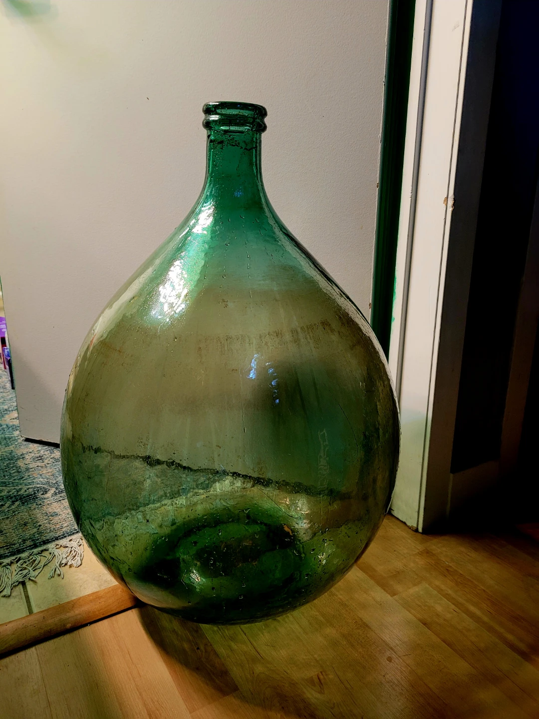 Large glass jug ( demijohn ) - photo 2