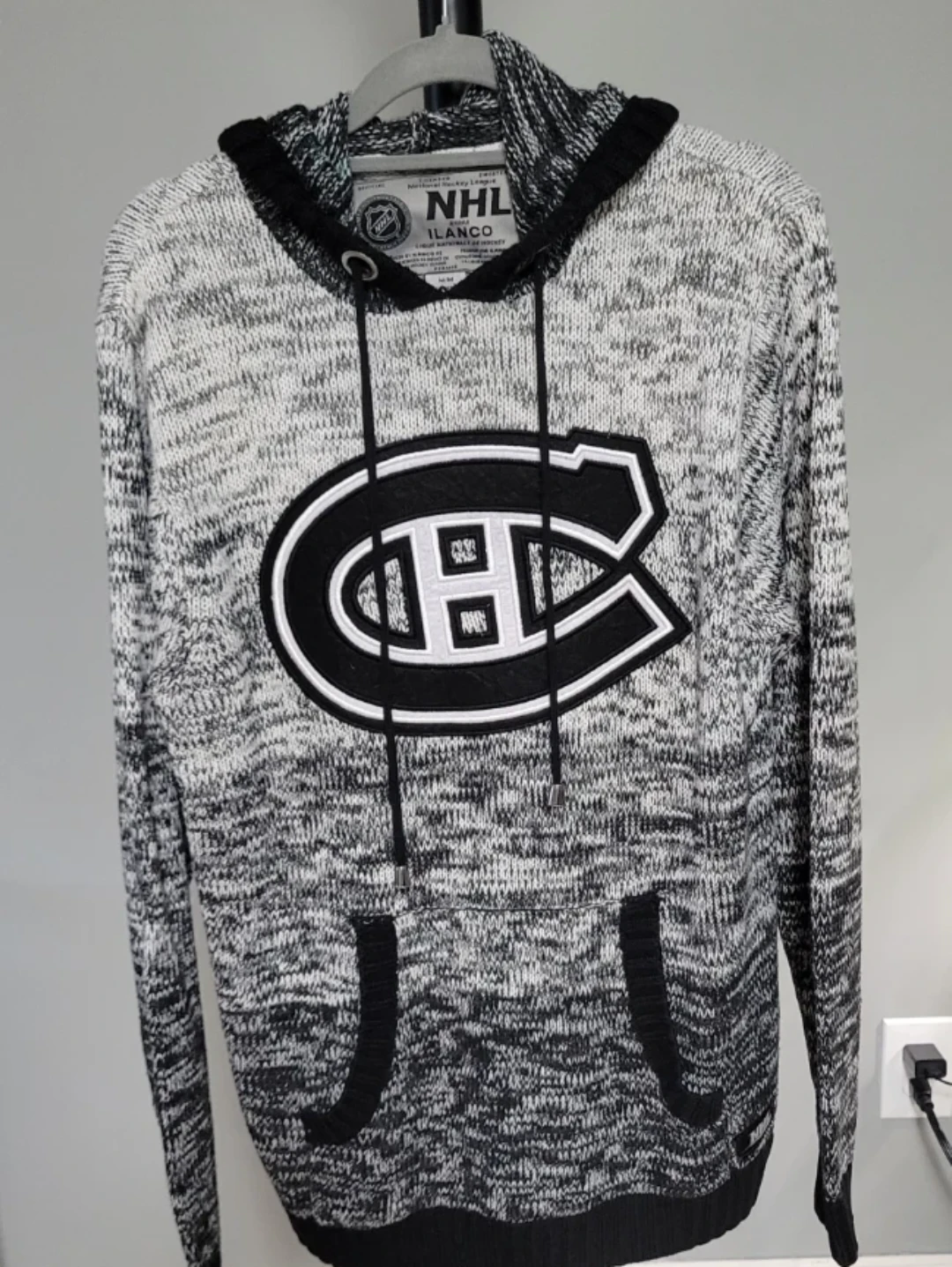 NHL Montreal Canadiens Knit Hoodie Sweater M/M