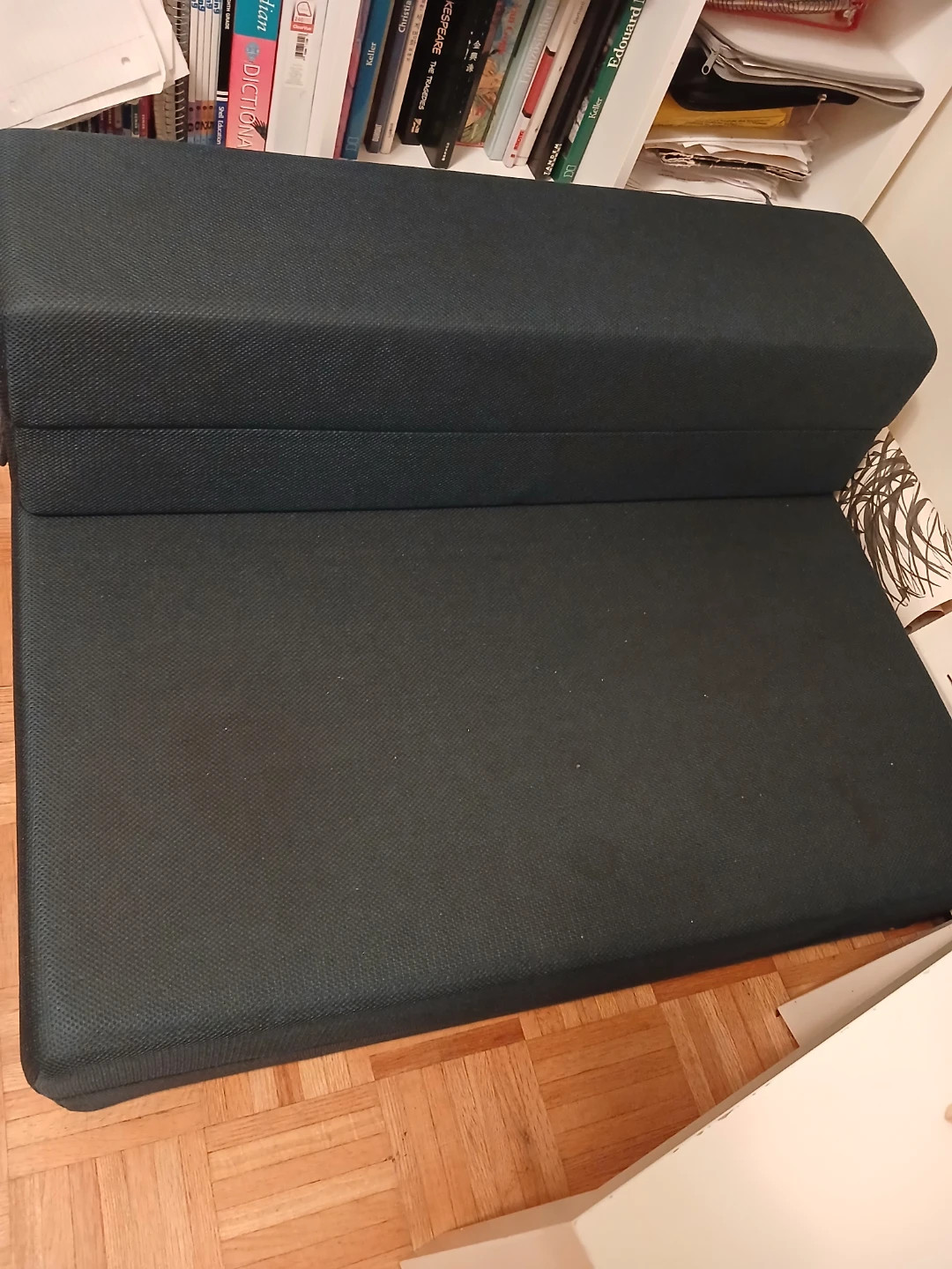 Dark Grey Tri-Fold Foam Mattress - photo 2