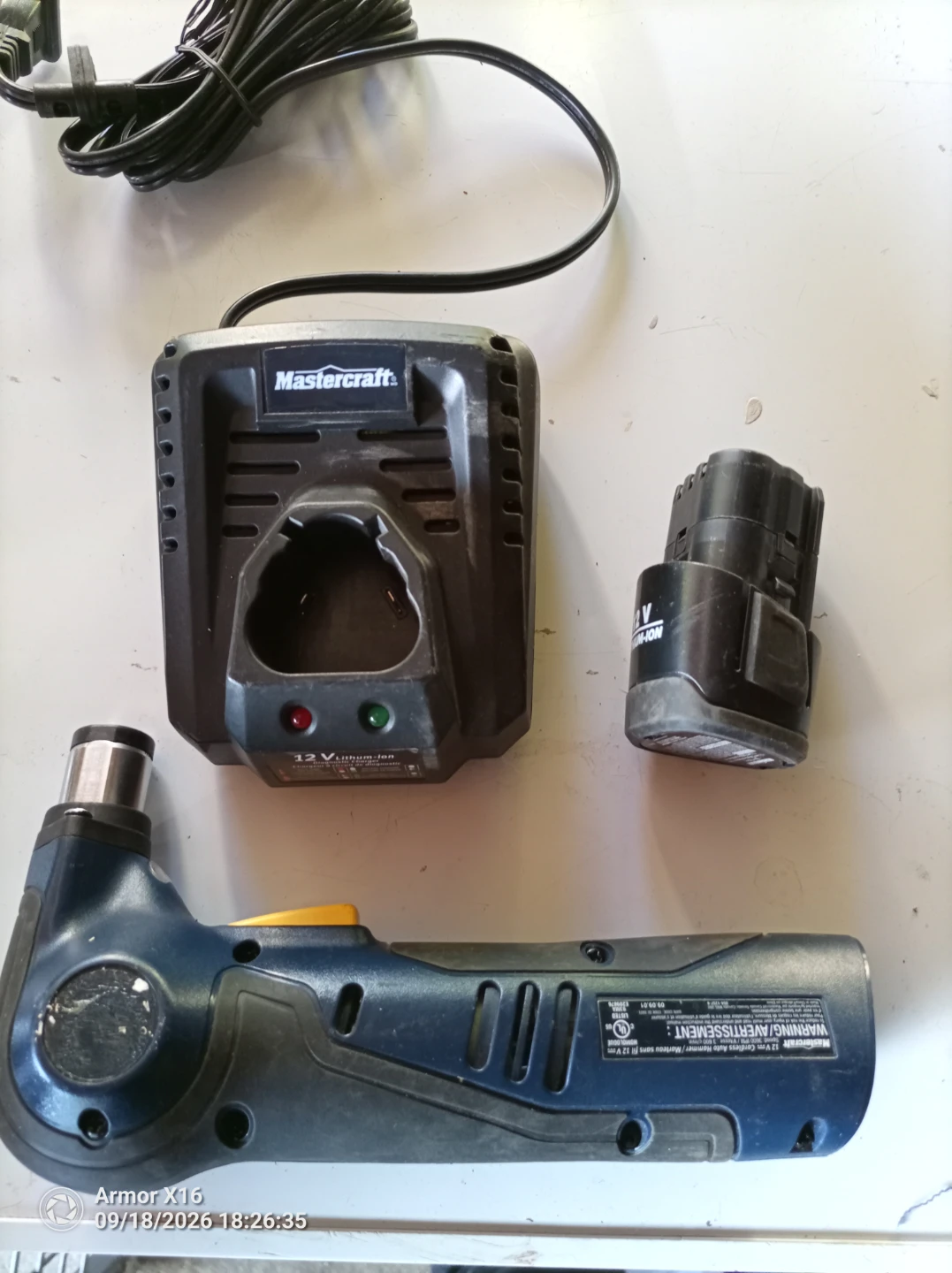 Mastercraft 12V Cordless Auto Hammer - photo 2