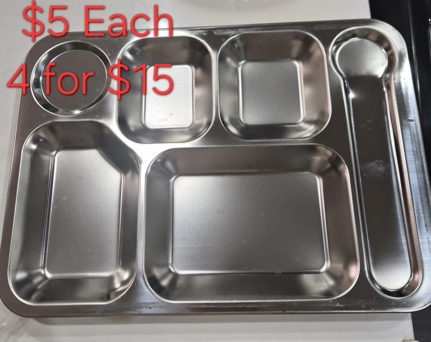 Rice Dispenser/Stainless Steel Compartment Tray - photo 2