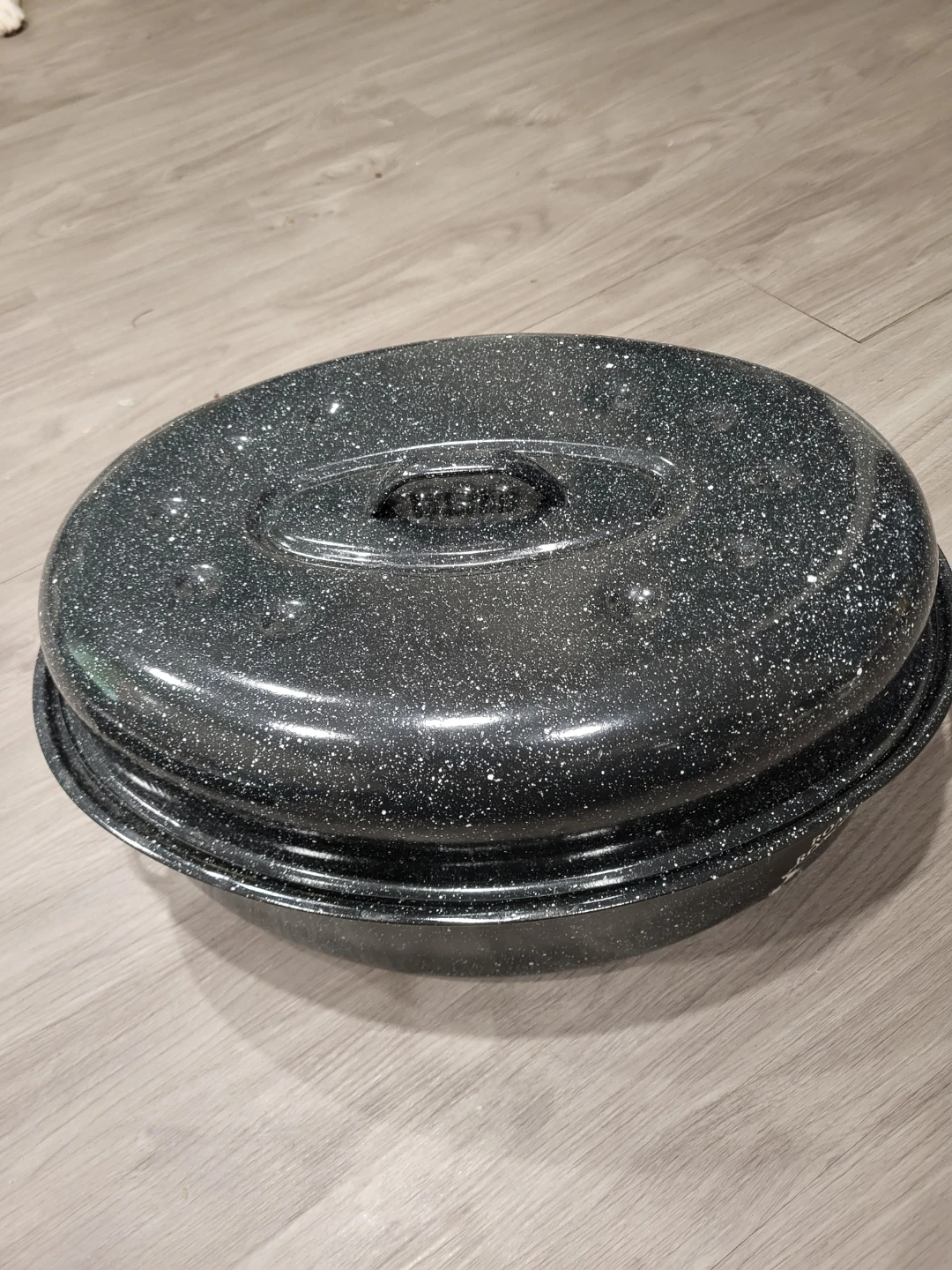 Oval Enamel Roasting Pan