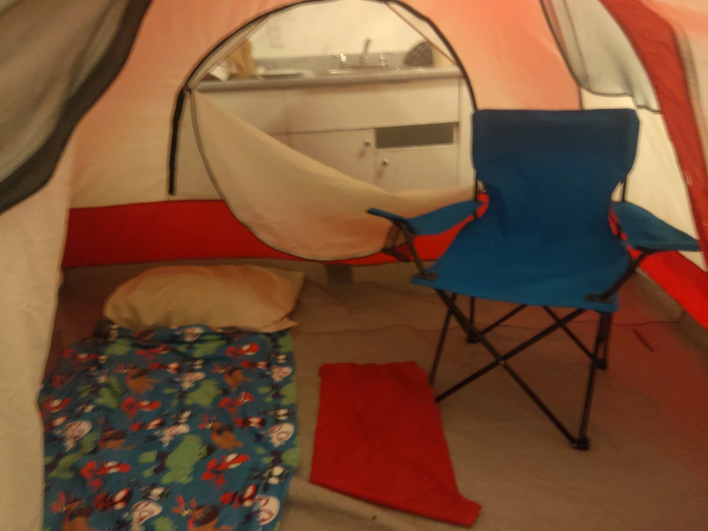 Canadian Flag Dome Tent
