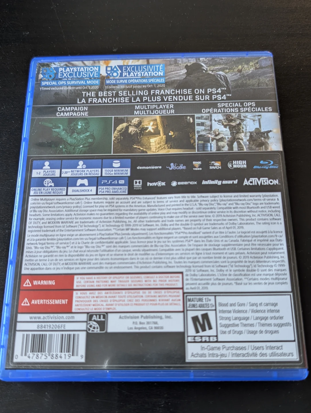 Call of Duty: Modern Warfare for PS4 - photo 2