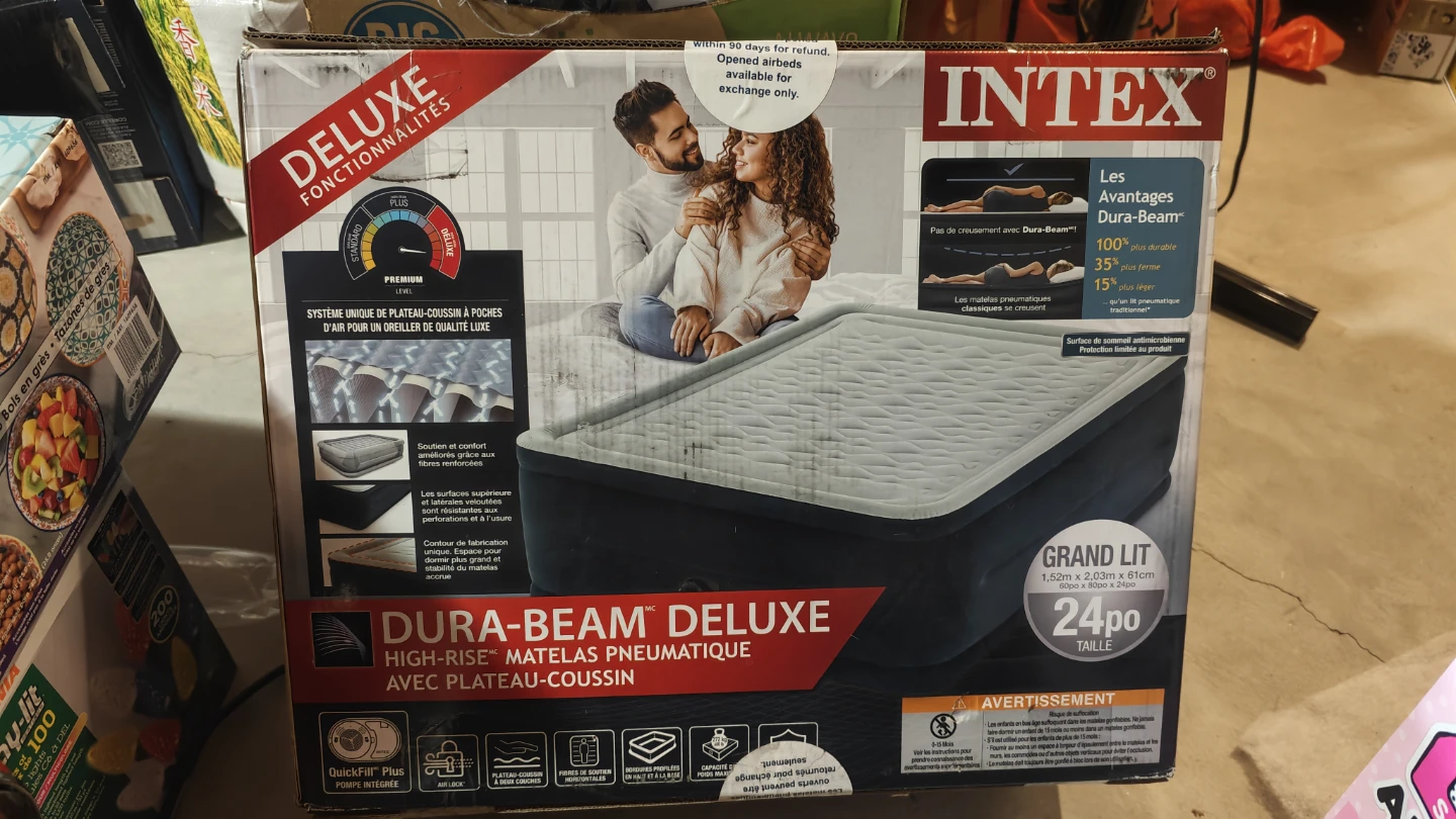 Intex Dura-Beam Deluxe Queen Airbed