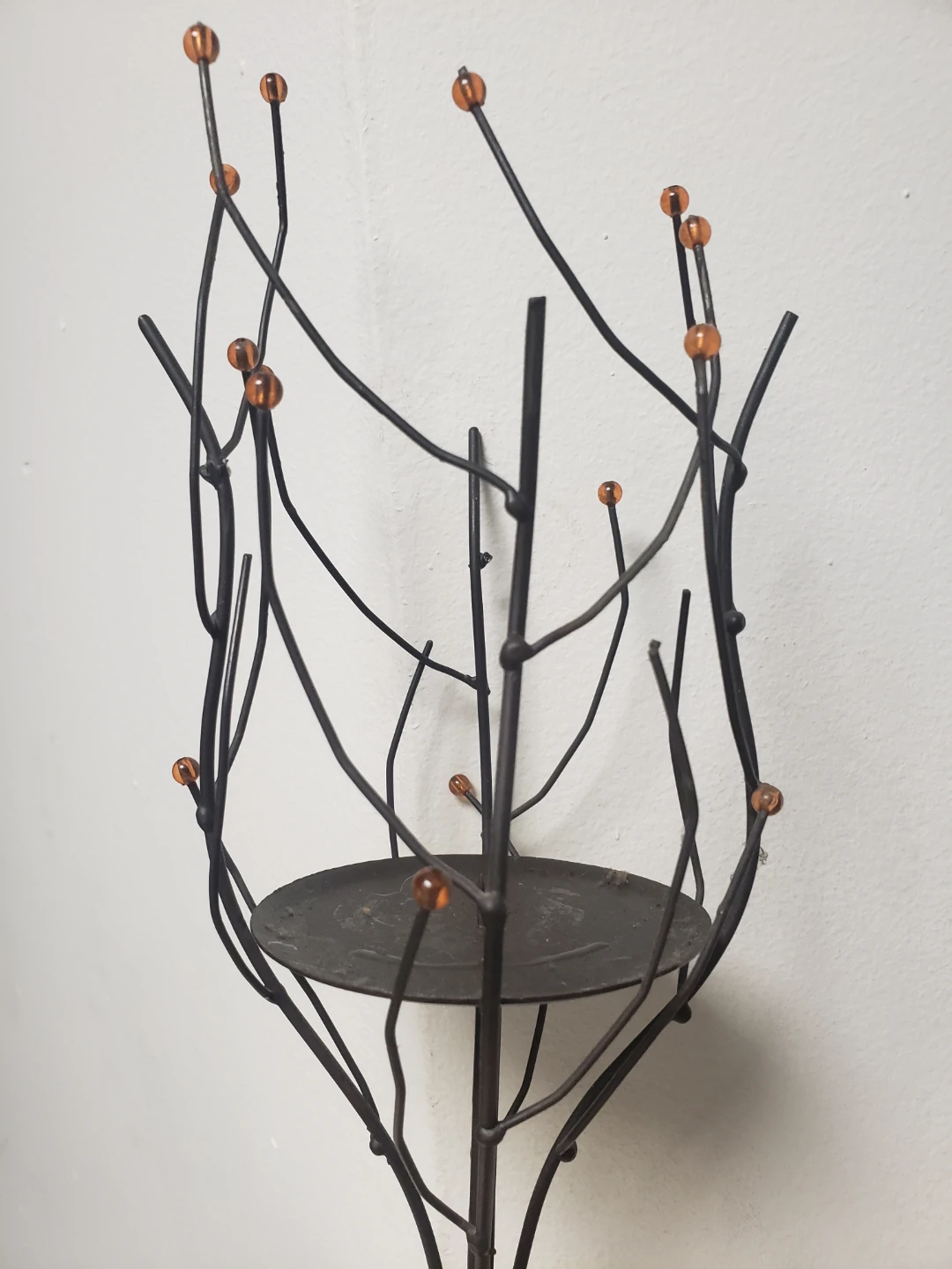 Metal Branch Design Candle Holder