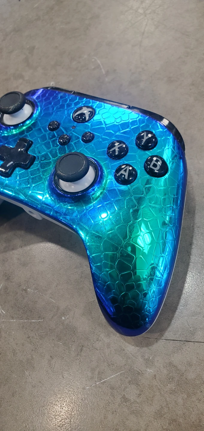 Xbox Controller - Blue and Green Gradient - photo 3