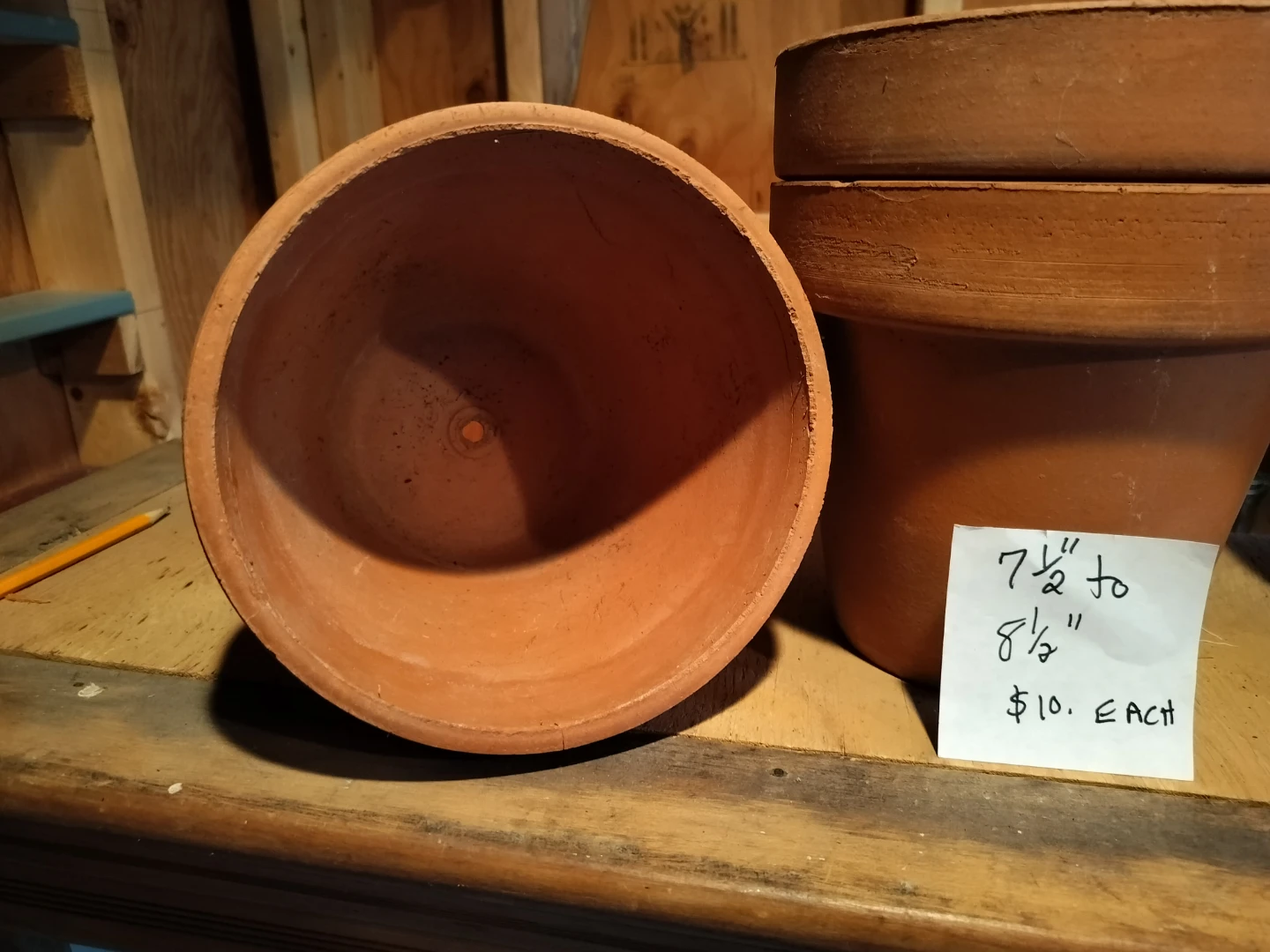 Terracotta plant pots - photo 2