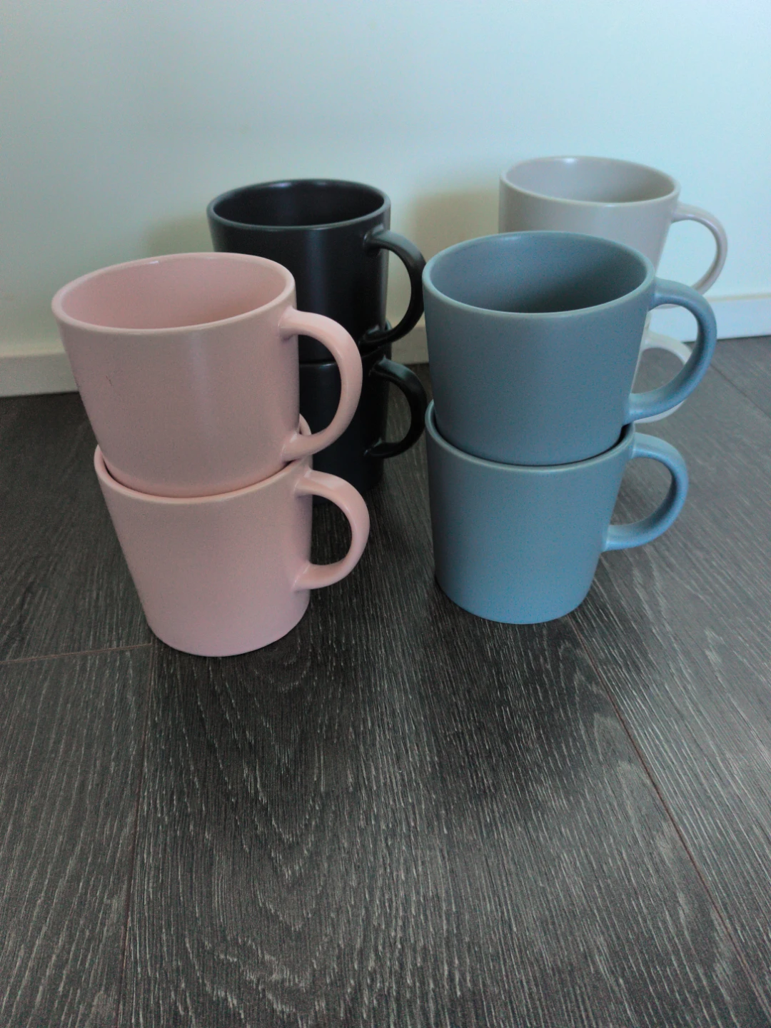 IKEA DINERA Mugs – Set of 8