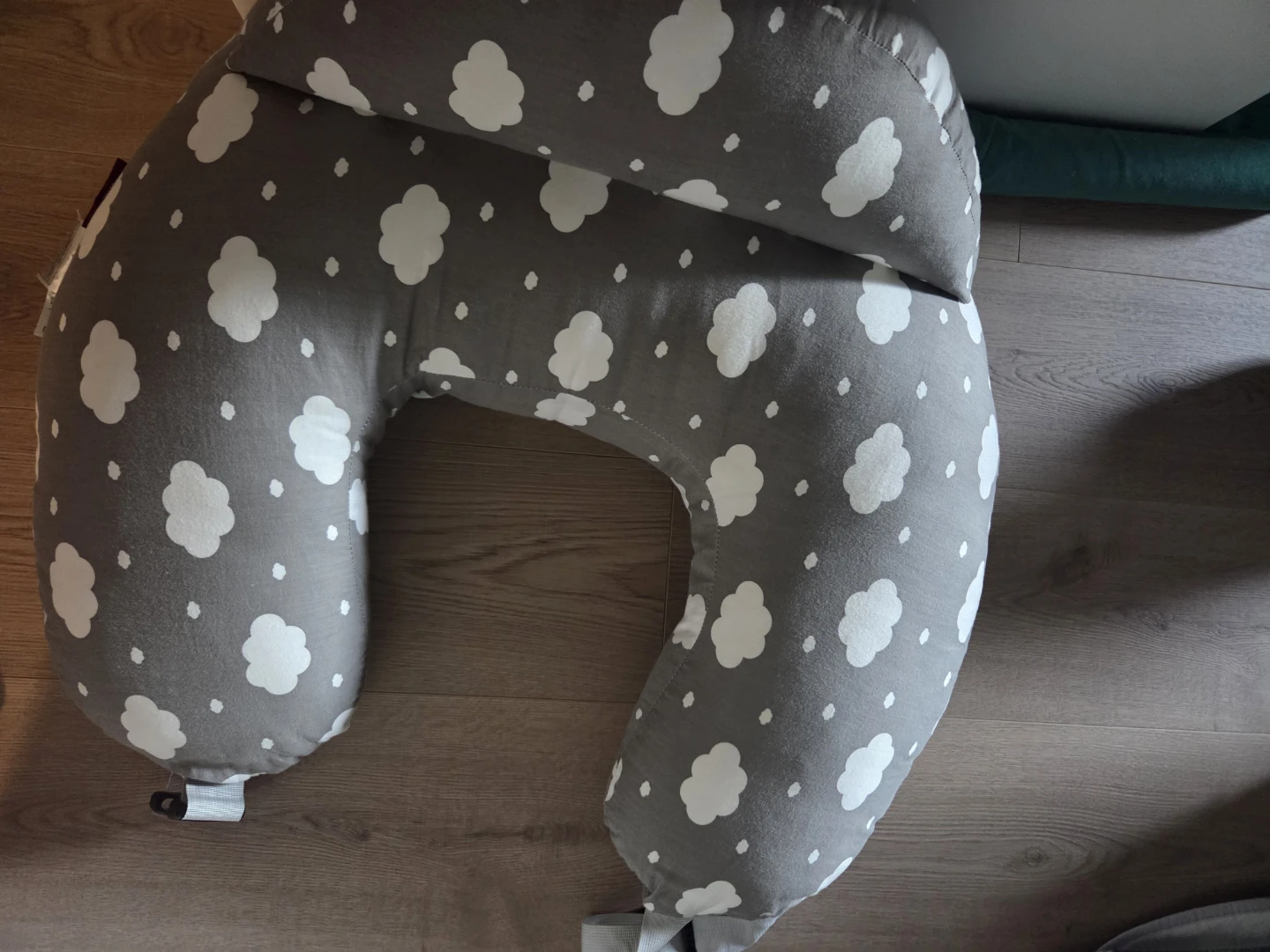 Nursing Pillow with Cloud Print