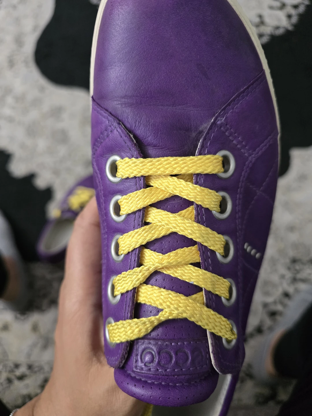ECCO purple sneakers - photo 4