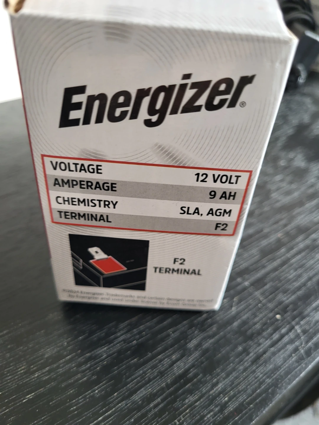 Energizer EN9-12 12V 9AH AGM Series Sealed Lead Acid Battery - photo 4