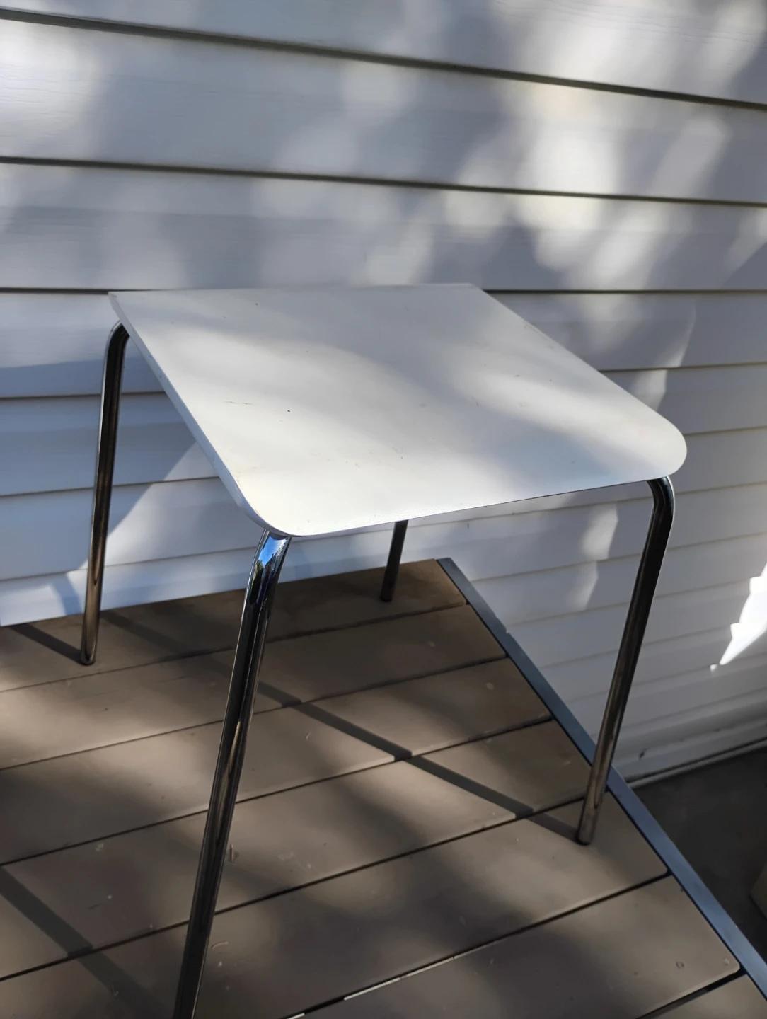 IKEA GILBERT Stool White