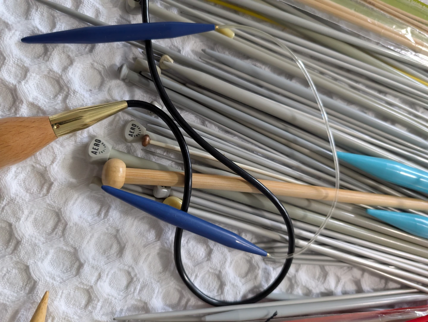 Assorted Knitting Needles Sets. Pick up in Bra side SW