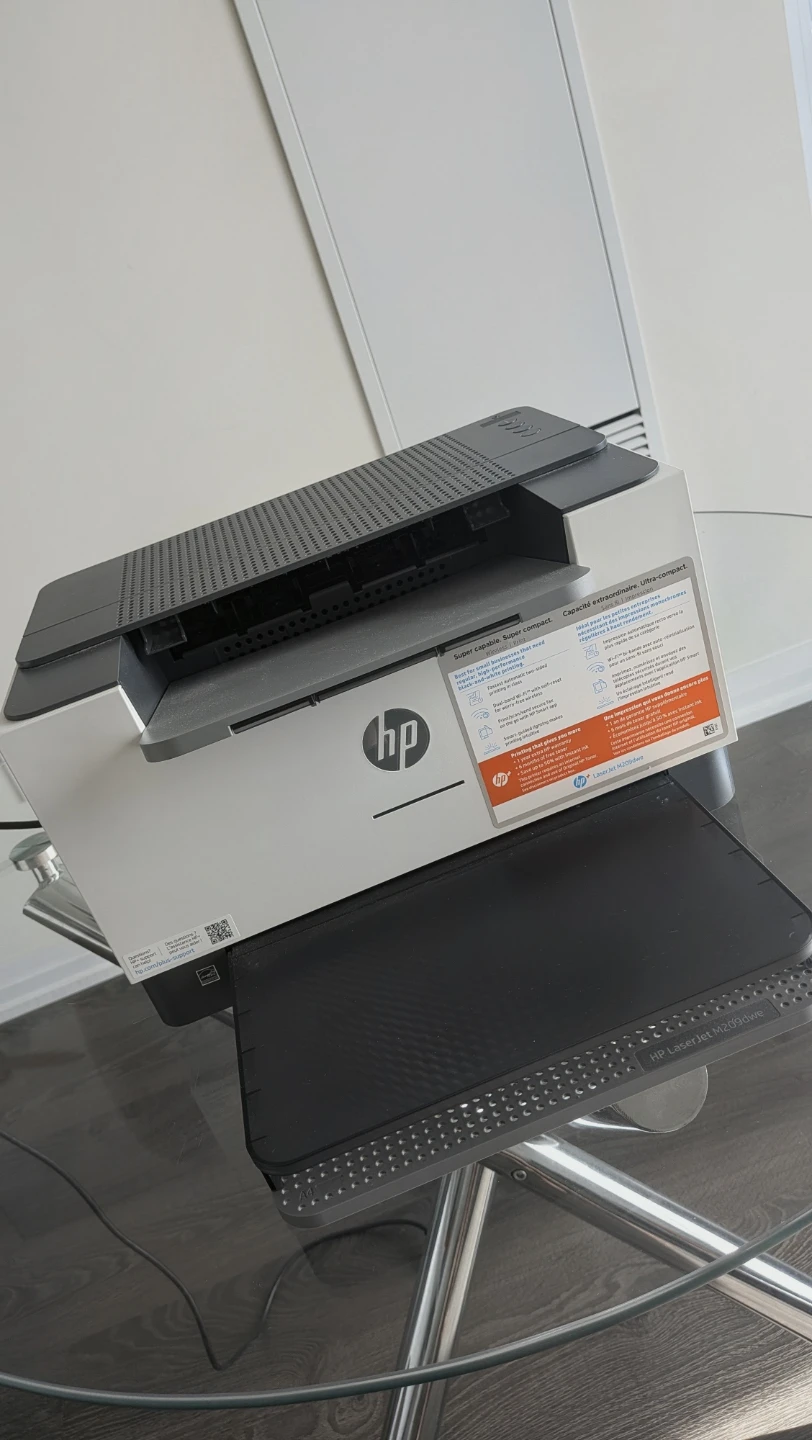 HP LaserJet M209dwe B&W Printer - Like New