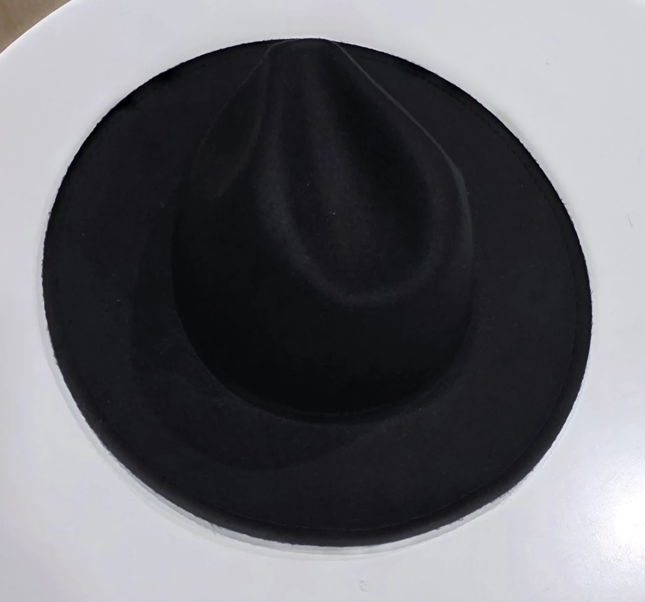 Black wide brim Hat - photo 4