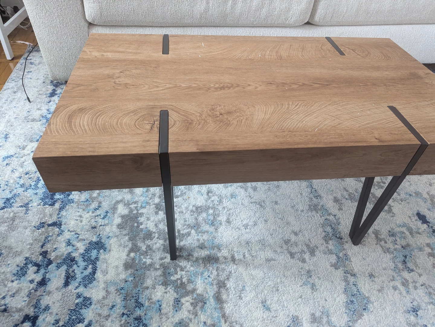 Industrial Style Coffee Table - photo 2