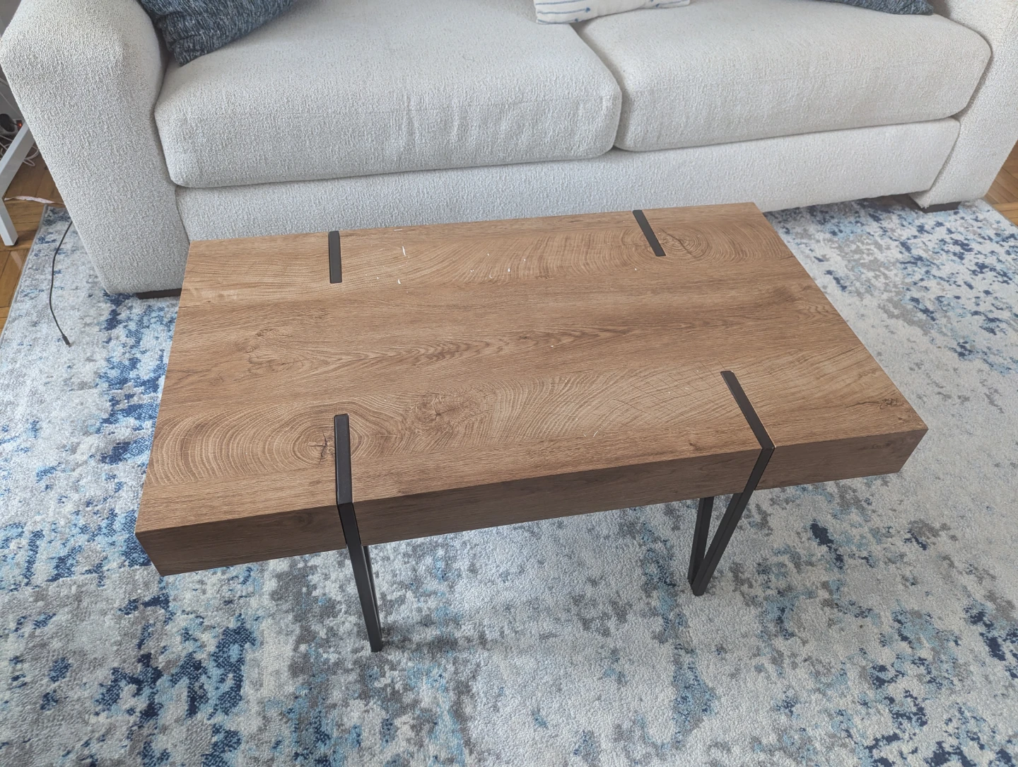Industrial Style Coffee Table - photo 3