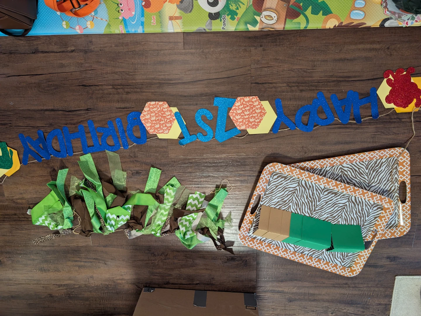 Jungle Themed 1st Birthday Party Decorations - photo 2