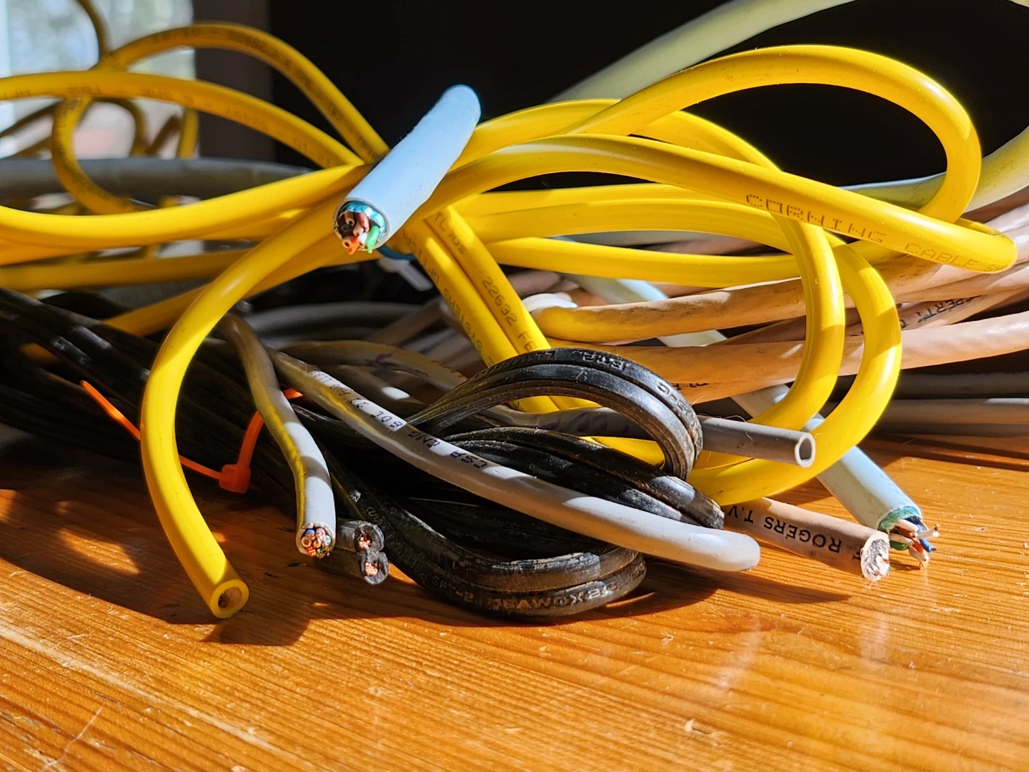 Assorted Electrical and Communication Cable Lot - photo 5
