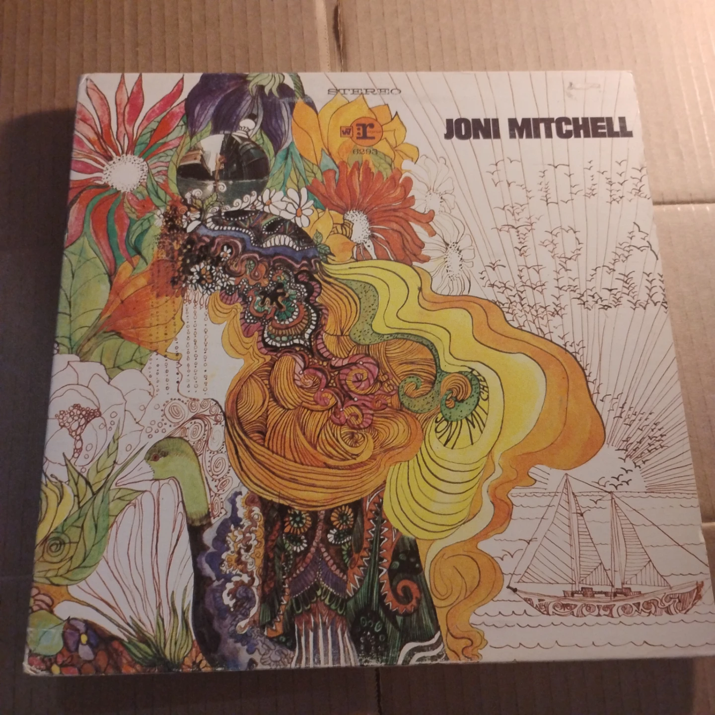 Joni Mitchell Song To A Seagull Vinyl Record