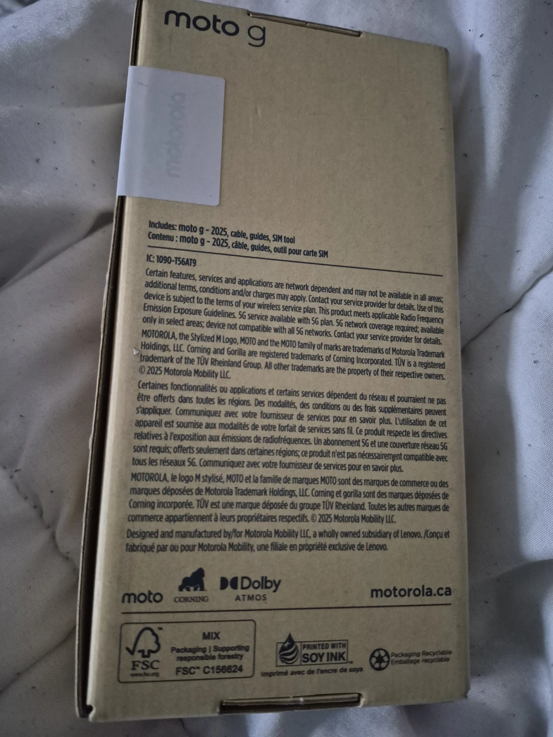 Motorola Moto G 2025 Smartphone - photo 2