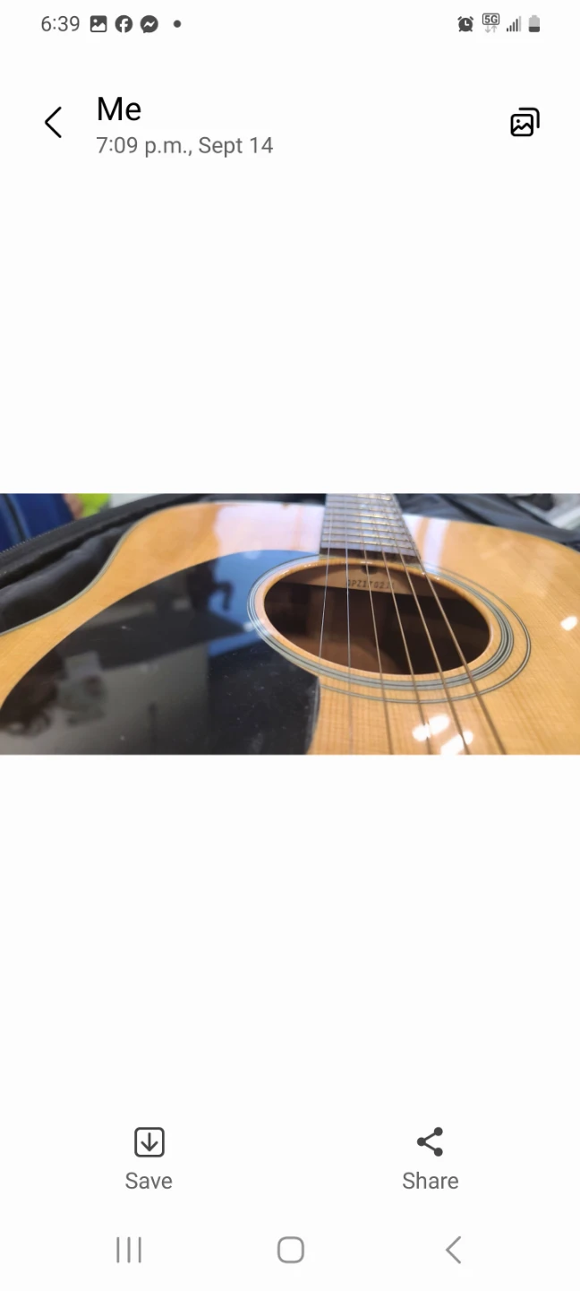 Yamaha FG700S Acoustic Guitar left handed with Case - photo 3