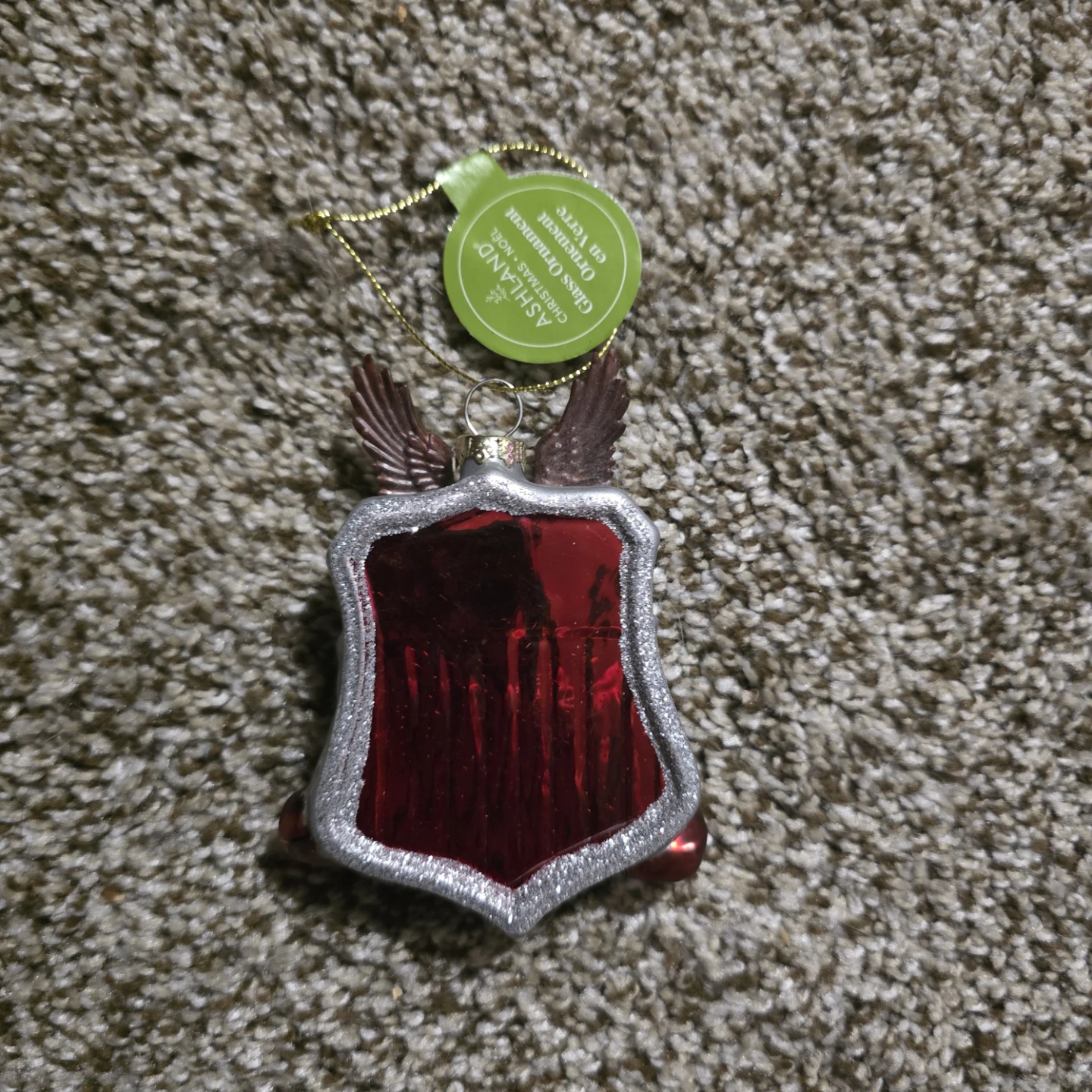 Ashland Glass USA Support Troops Christmas Ornament - photo 2