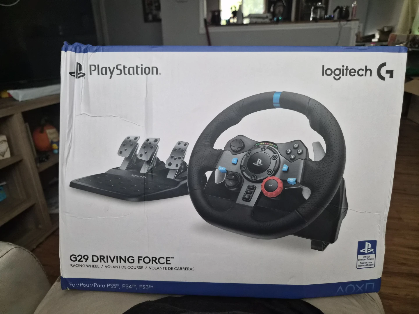 Logitech G29 Driving Force Racing Wheel for PlayStation