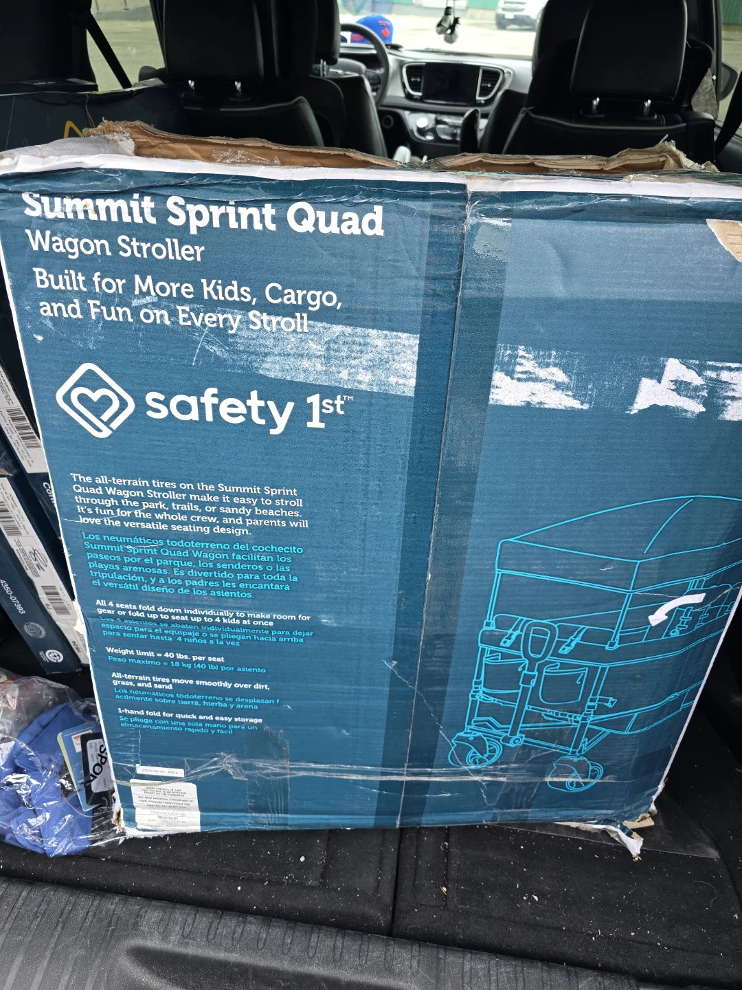 Safety 1st Summit Sprint Quad Wagon Stroller - photo 2