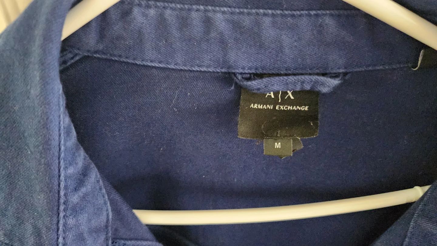 Armani Exchange Blue Denim Jacket - photo 2